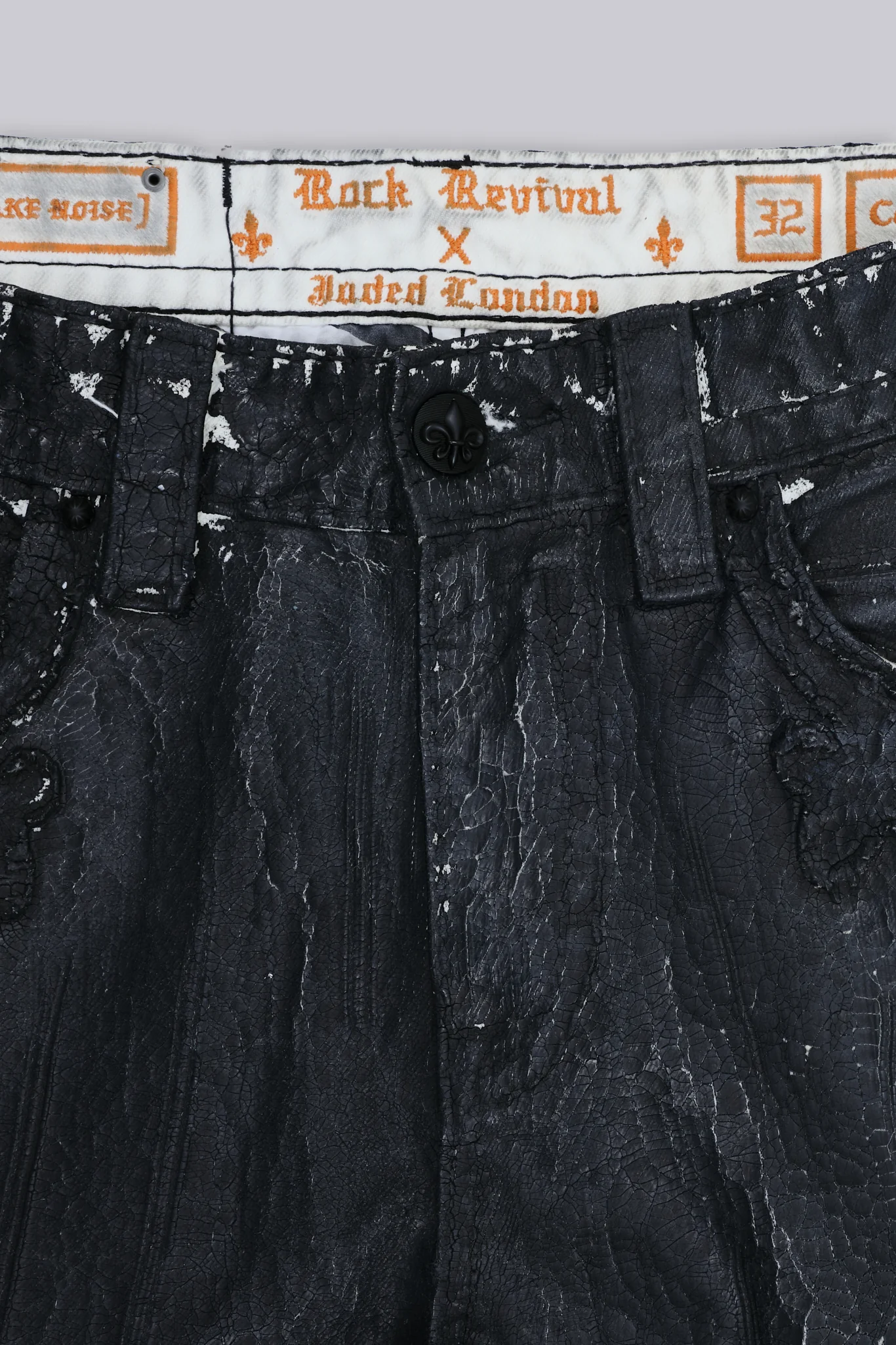 Rock Revival Moto Wax Jeans