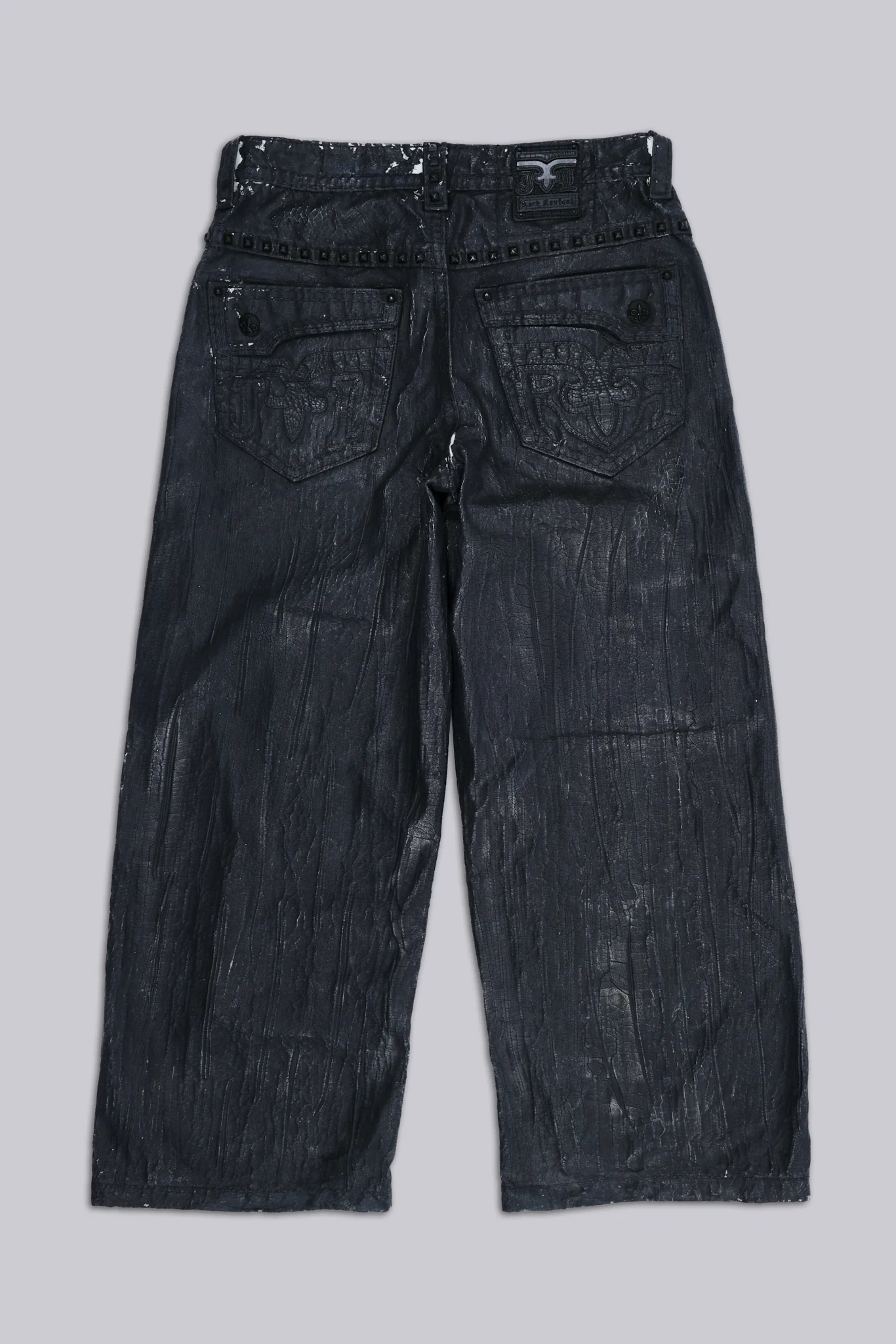 Rock Revival Moto Wax Jeans