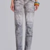 Rider Low Rise Straight Leg Jeans in Painter