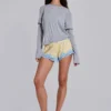 Sugar Satin Lace Mini Shorts