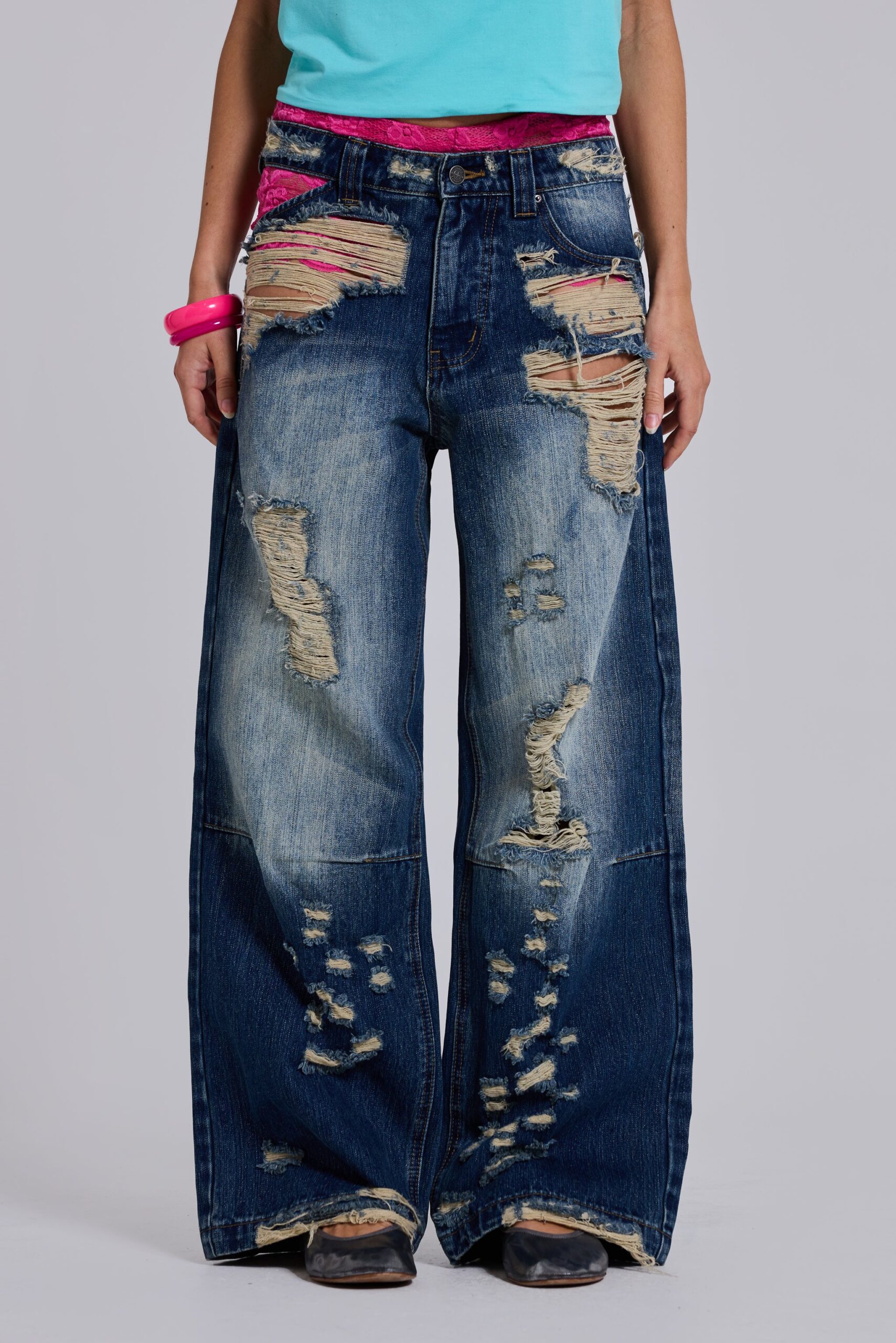 Tattered Colossus Jeans