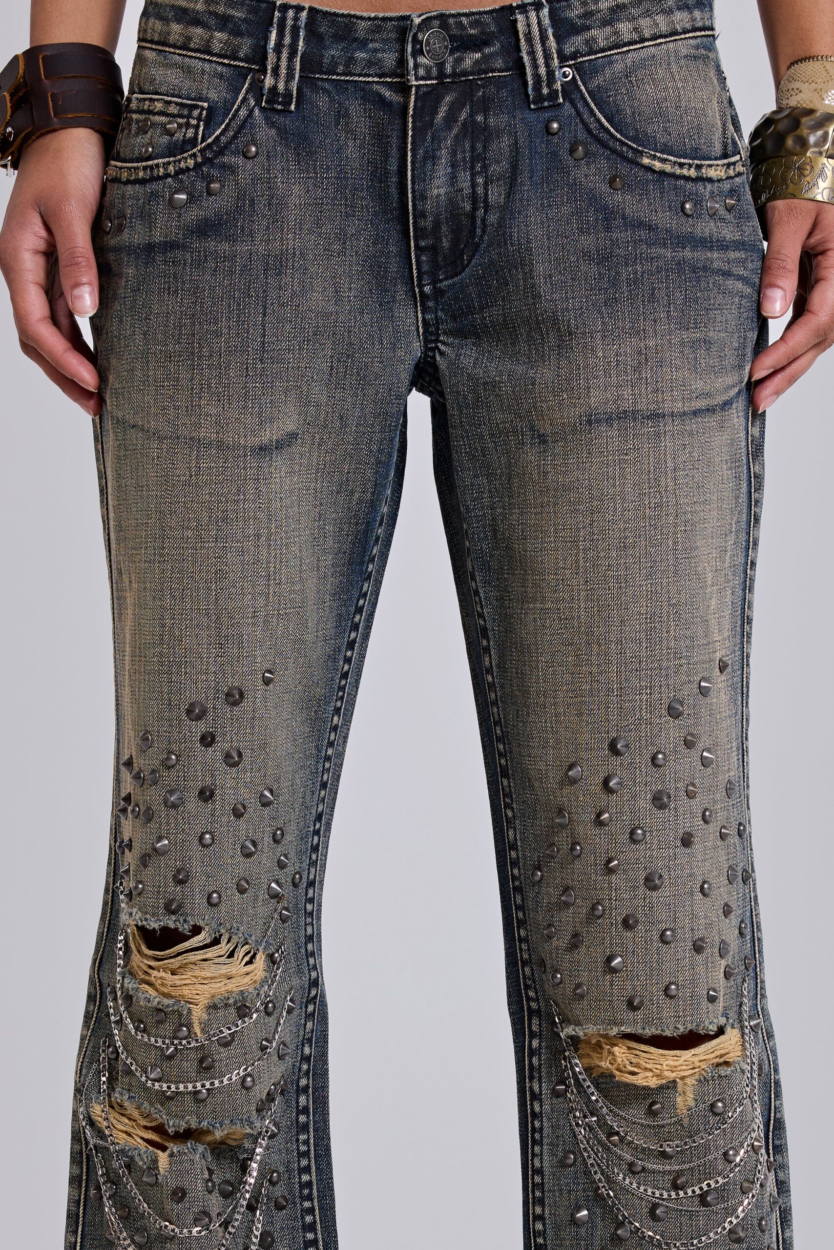 4934-solna-chain-low-rise-bootcut-jeans-2.jpg Solna Chain Low Rise Bootcut Jeans