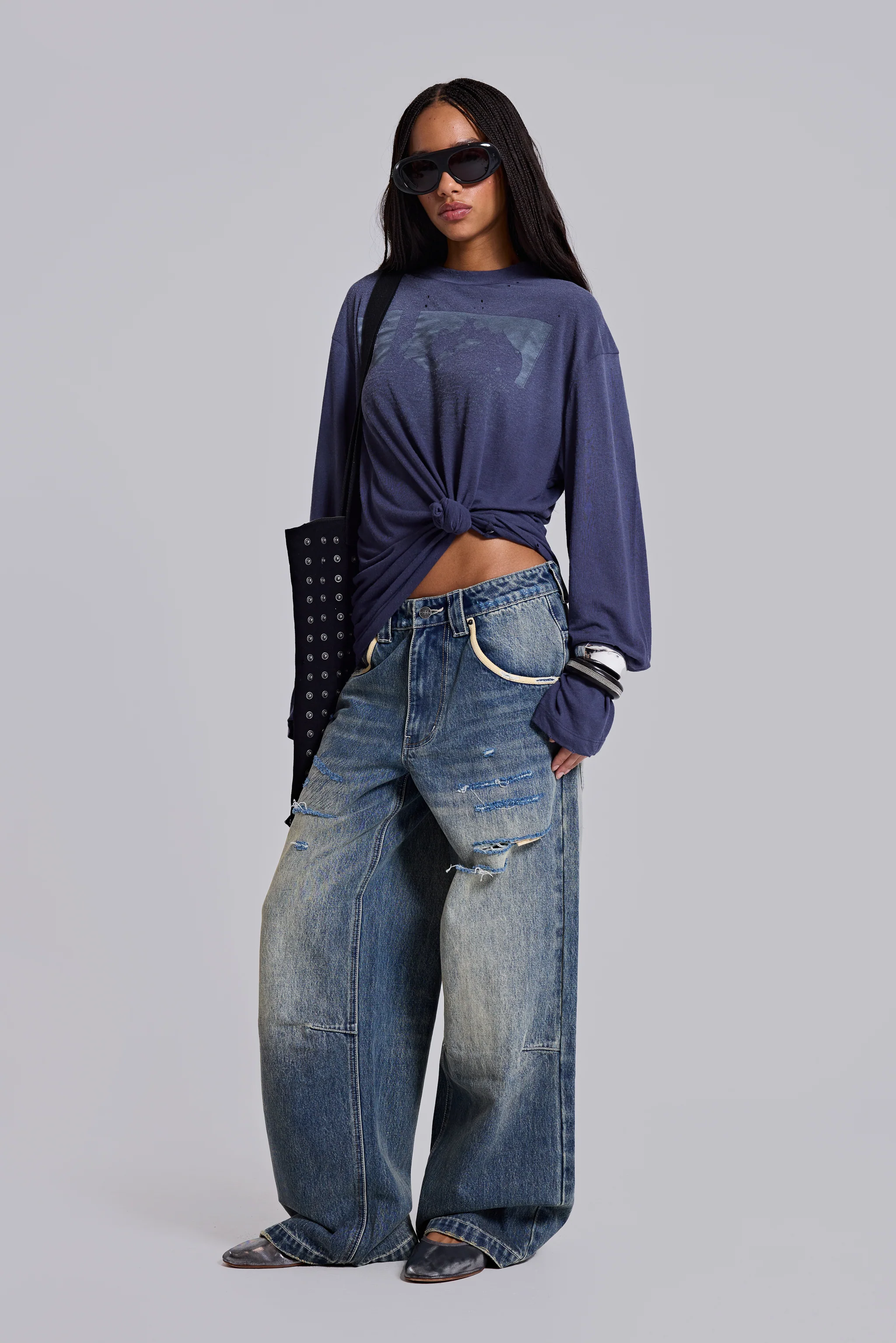 Torn Lowrise Colossus Jeans