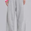 Grey Marl Baggy Monster Joggers