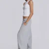 Grey Marl Baggy Monster Joggers
