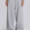 Grey Marl Baggy Monster Joggers