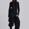 Hooded Military Knit Jumper