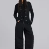 Hooded Military Knit Jumper