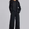 Hooded Military Knit Jumper