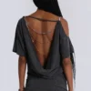 Sky Asymmetric Mini Dress