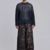 Opaque Navy LS Top