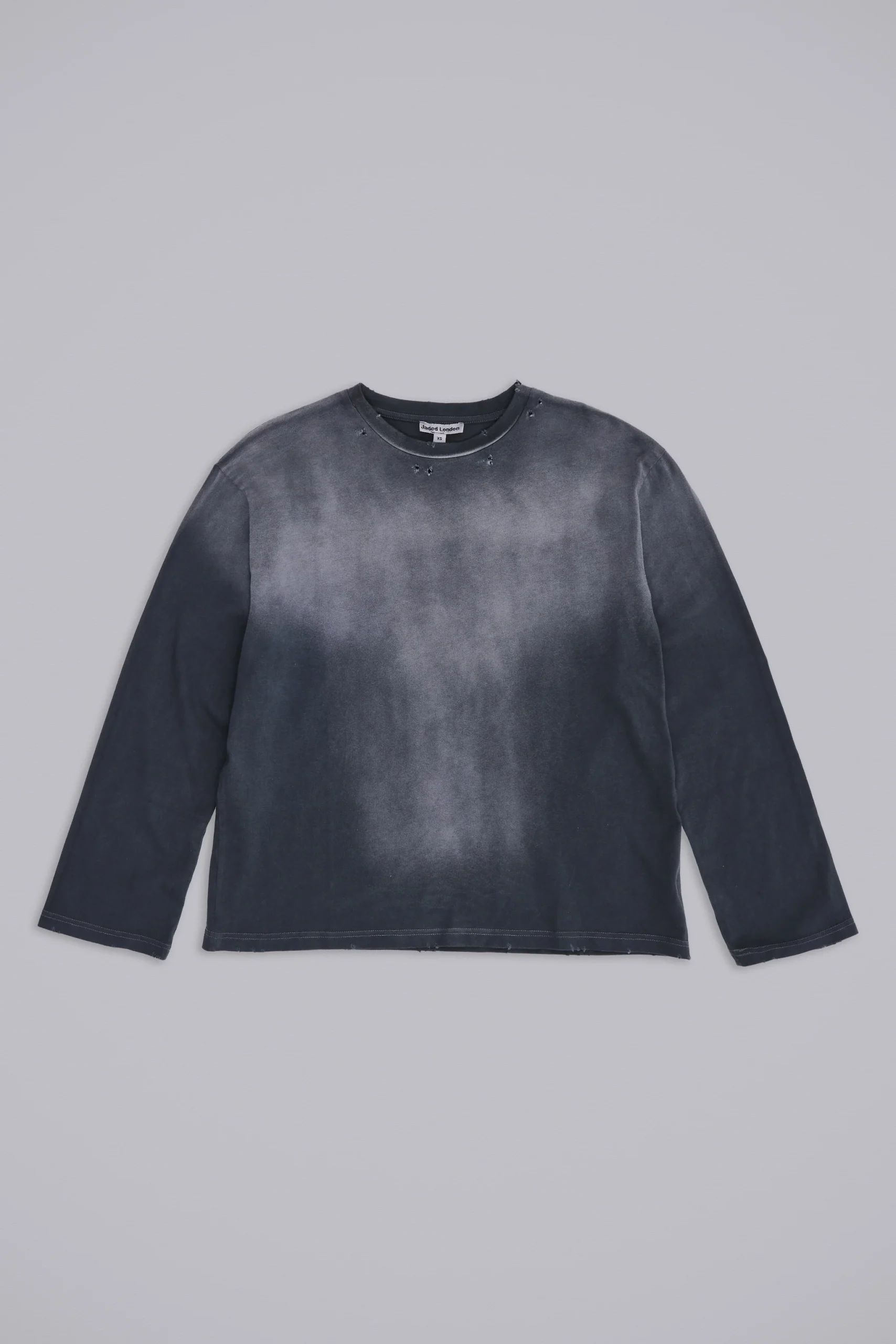 Opaque Navy LS Top