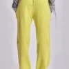 Cleo Slouchy Bootcut Jogger in Neon