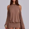 Alula Embellished Butterfly Mini Dress