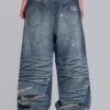 Hidden Camo Ripped XL Colossus Jeans