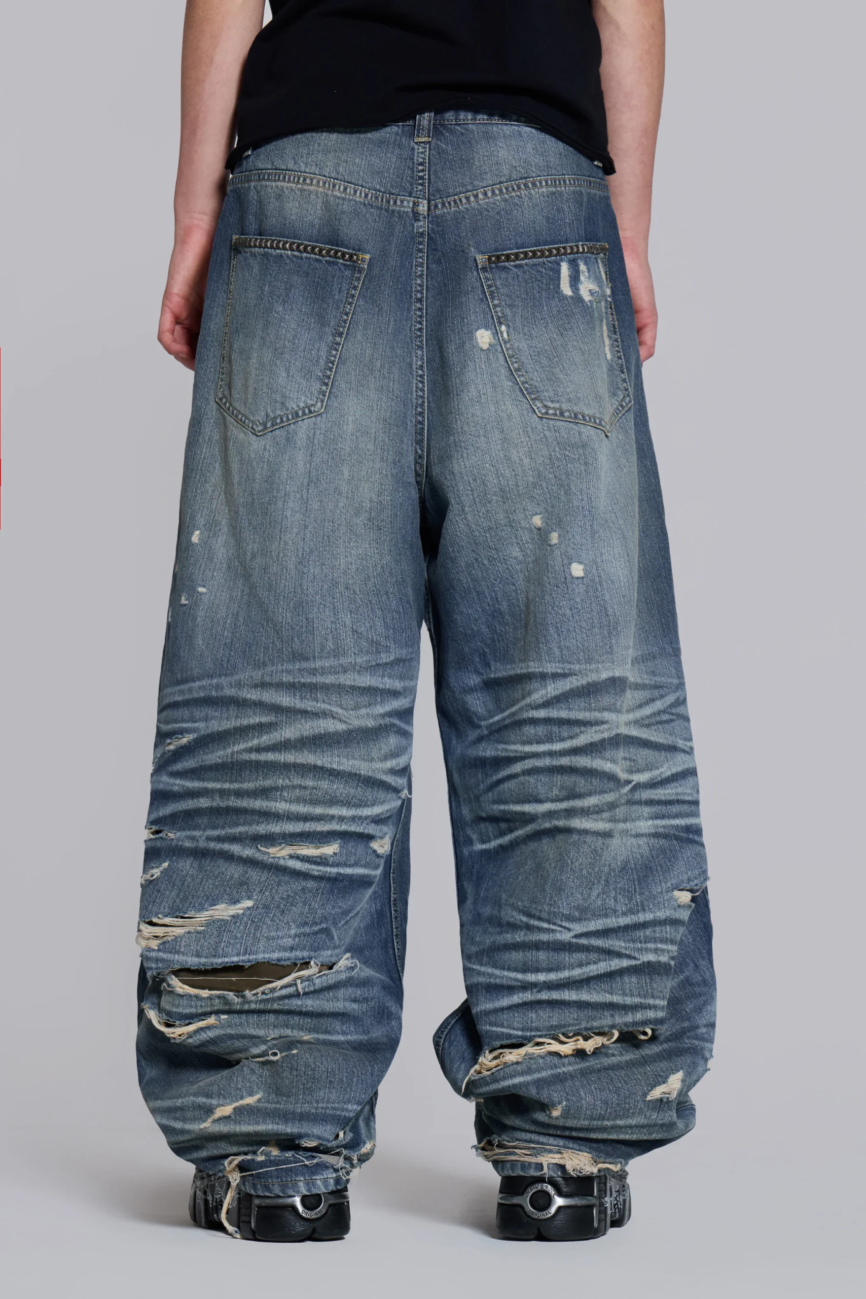 Hidden Camo Ripped XL Colossus Jeans