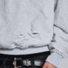 5399-pullover-bitten-hoodie-in-grey-marl-5.jpg Pullover Bitten Hoodie in Grey Marl