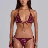 Nex Jewel Studded Bikini Bottoms