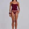 Nex Jewel Studded Bikini Bottoms