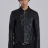 Leather Military Jacket