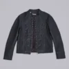 Leather Military Jacket