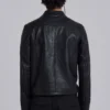 Leather Military Jacket