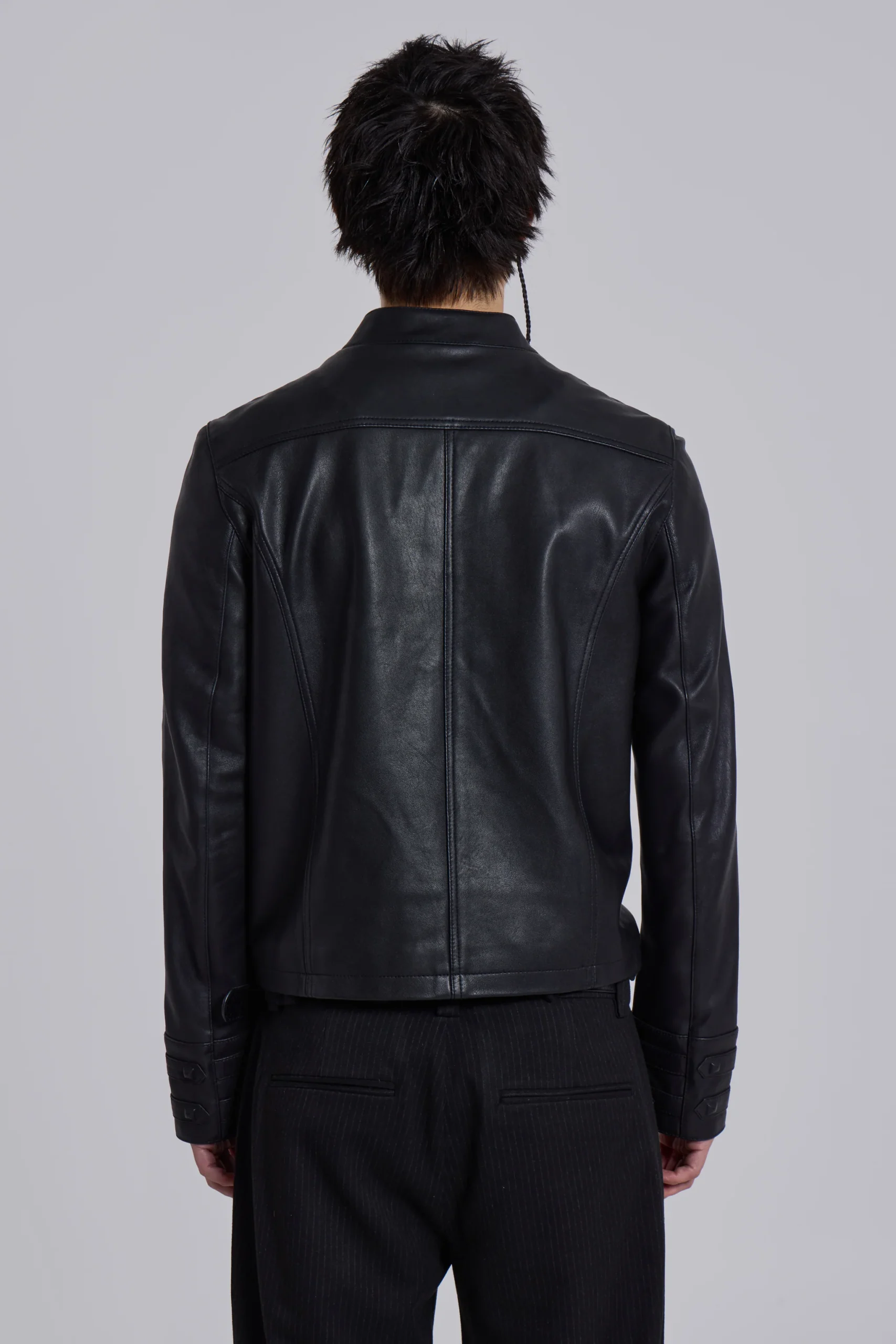 Leather Military Jacket