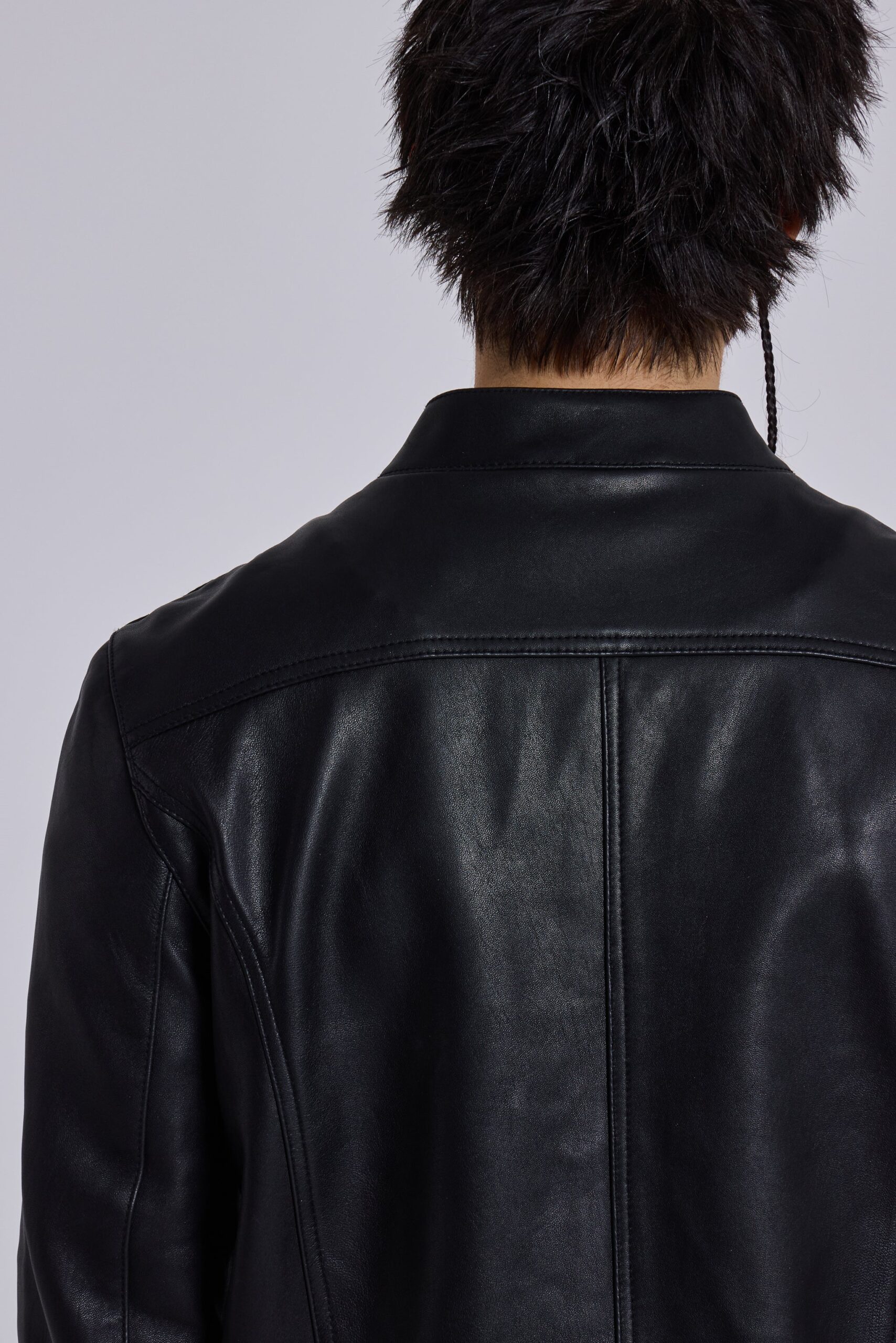 Leather Military Jacket