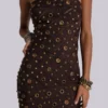 Serena Studded Bandage Dress