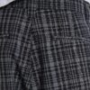 Black Check Goliath Suit Trousers