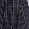 Black Check Goliath Suit Trousers