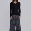 Black Check Goliath Suit Trousers