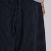 Black Pinstripe XL Colossus Jeans