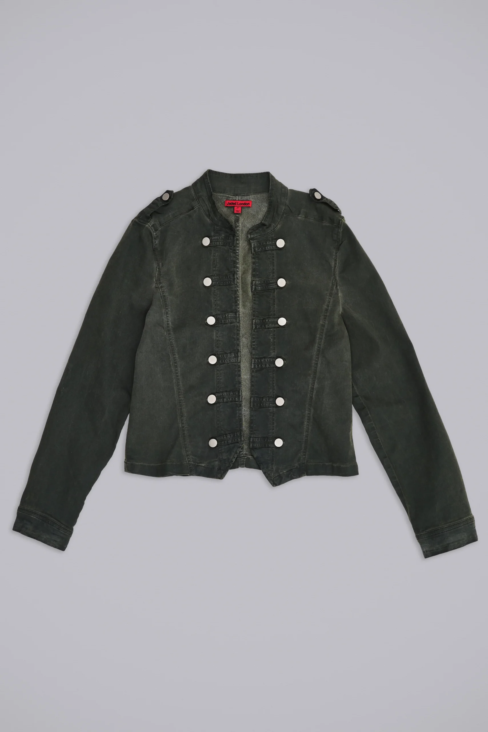Rebel Military Jacket in Khaki
