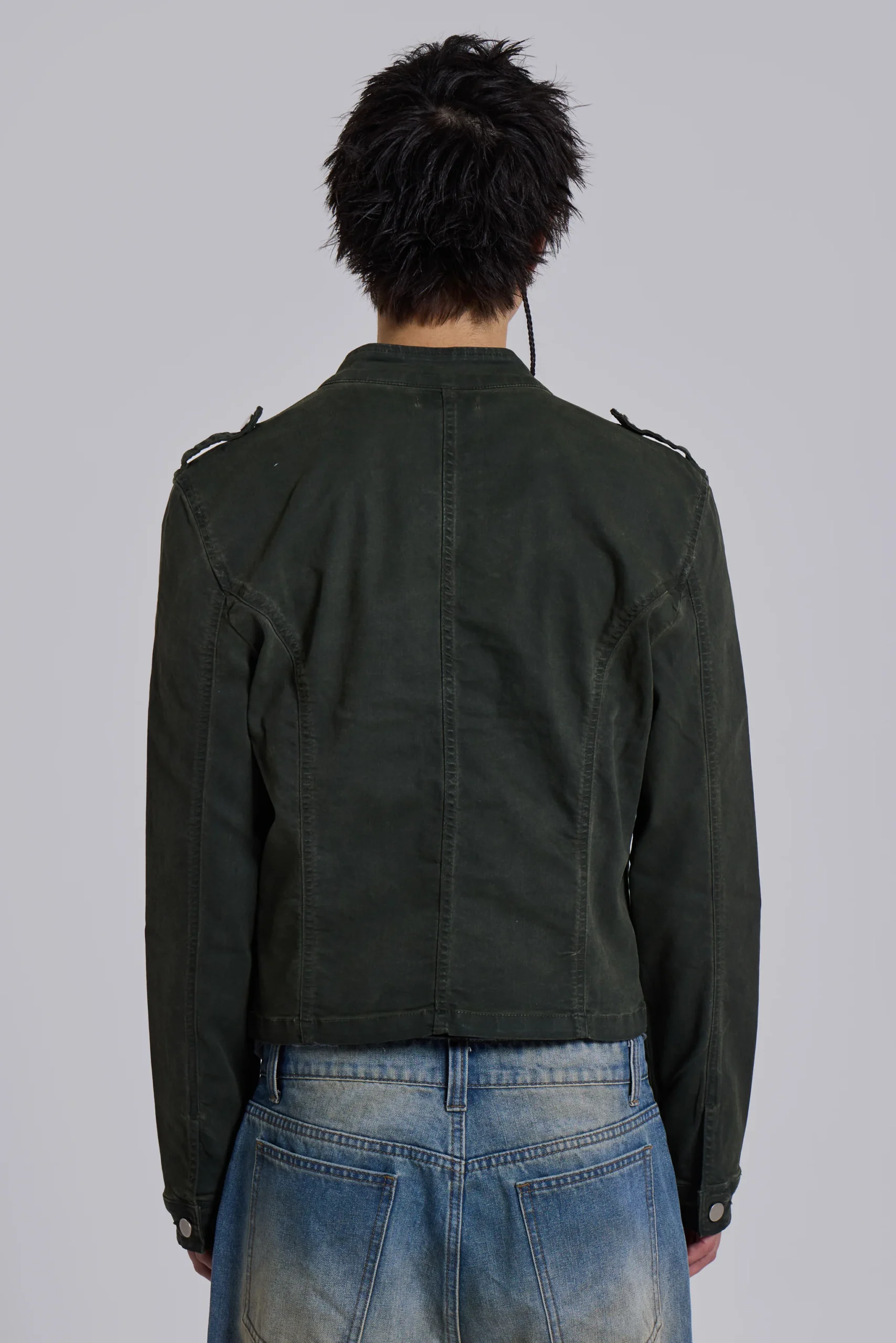 Rebel Military Jacket in Khaki