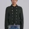 Rebel Military Jacket in Khaki