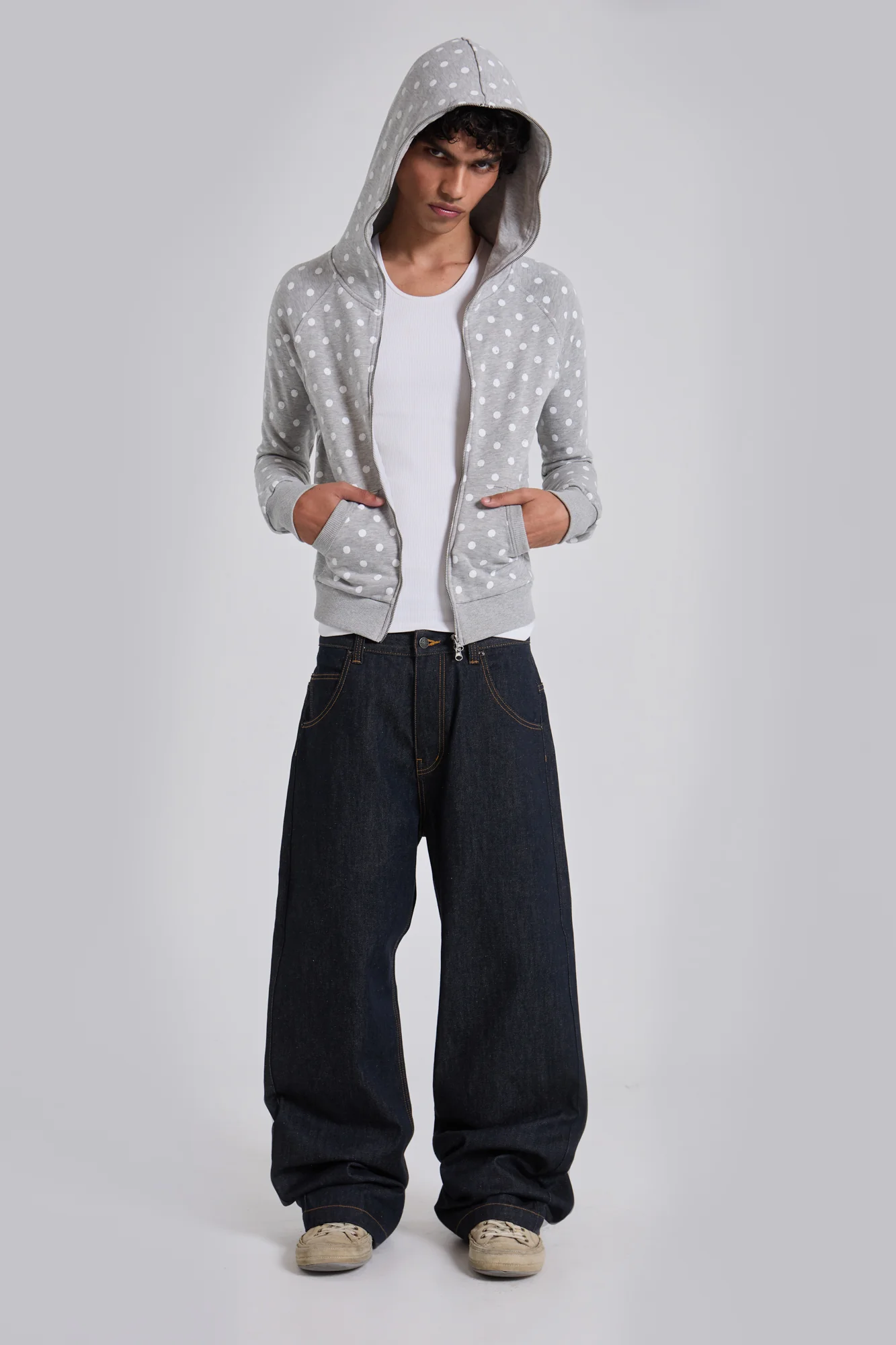 564-grey-polkadot-hoodie-9.webp Grey Polkadot Hoodie