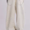 Ecru Paint Colossus Jeans