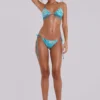 Melona Embellished Bikini Bottoms in Java