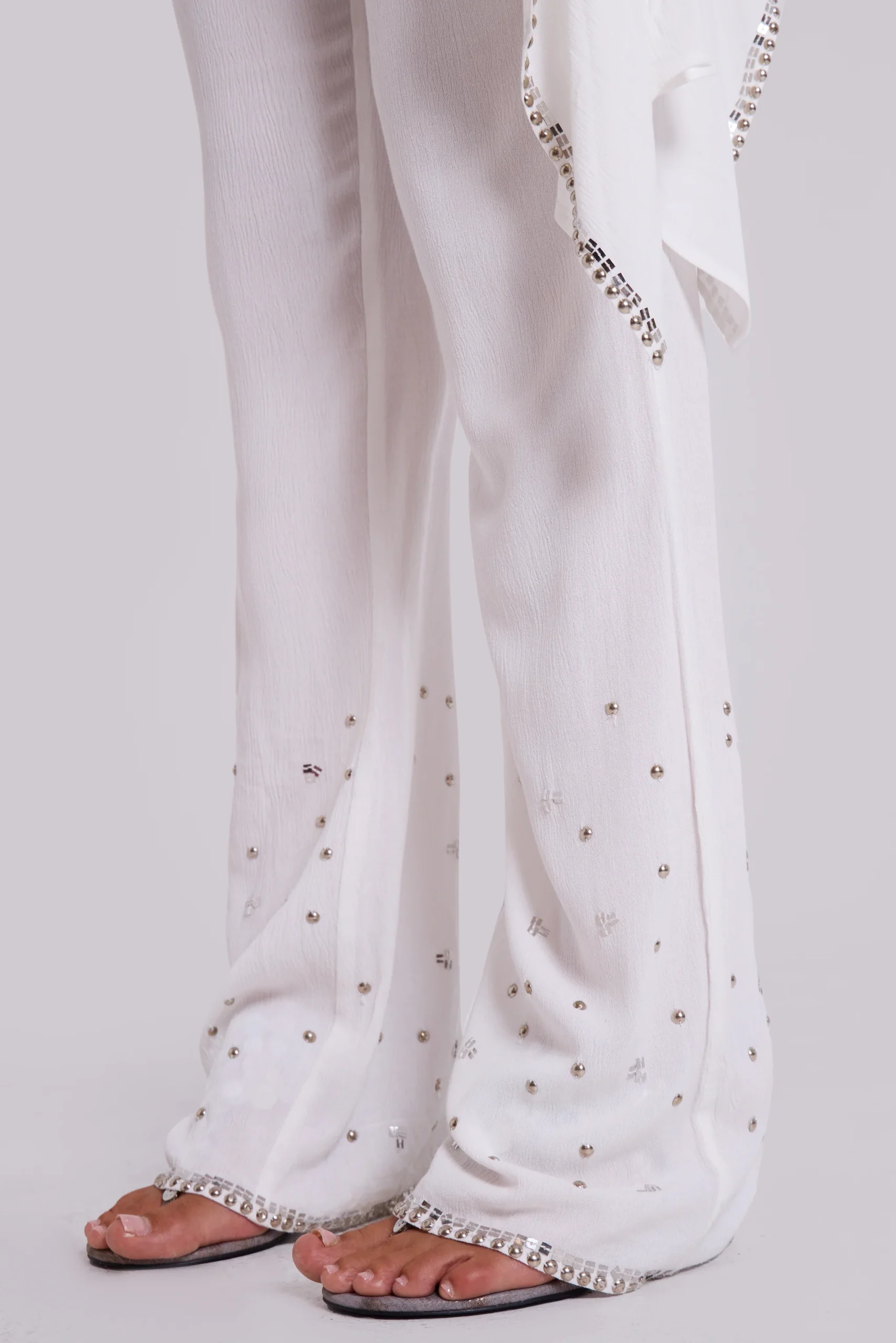 Tatiana Multiway Studded Skirt Over Trousers