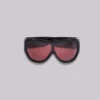 Noctra XL Stud Sunglasses in Damson