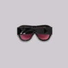 Noctra XL Stud Sunglasses in Damson