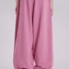Pink Baggy Cuffed Monster Joggers