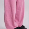 Pink Baggy Cuffed Monster Joggers