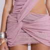 Allegra Backless Mini Dress