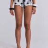 No.13 Polka Dot Football Mini Shorts