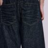 Creased Indigo Colossus Jorts