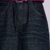 Creased Indigo Colossus Jorts