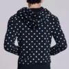 Mono Black Polkadot Hoodie