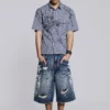 Blue Atom Checked Shirt